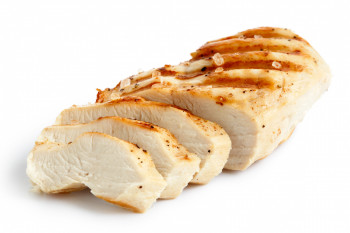 Émincé de poulet cuit