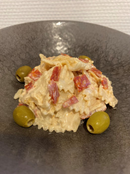 Salade de pâtes au chorizo